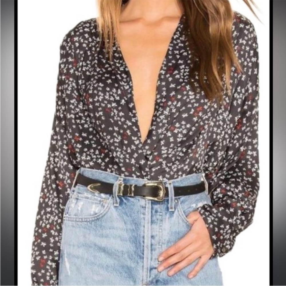 Free People Butterfly Bodysuit